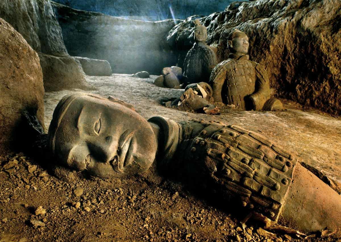 terracotta army fragments