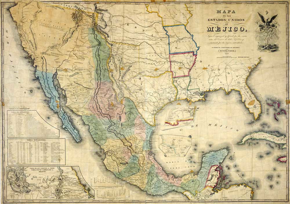 texas map 1847