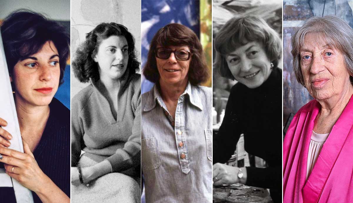 the 5 leading female abstract expressionists