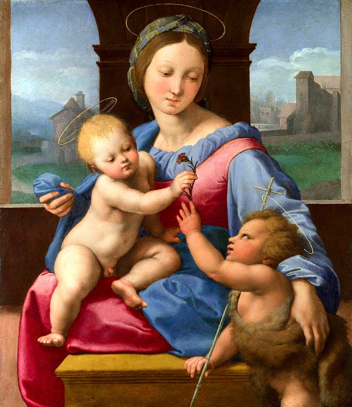 the garvagh madonna raffaello sanzio