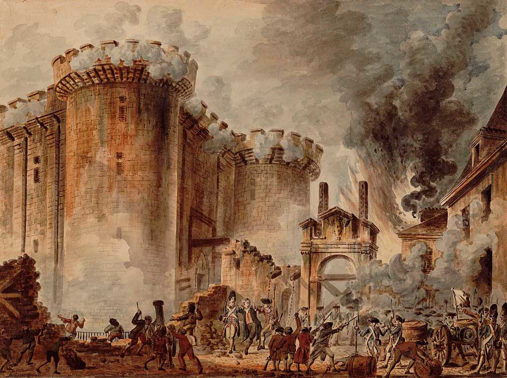 the storming of the bastille houël