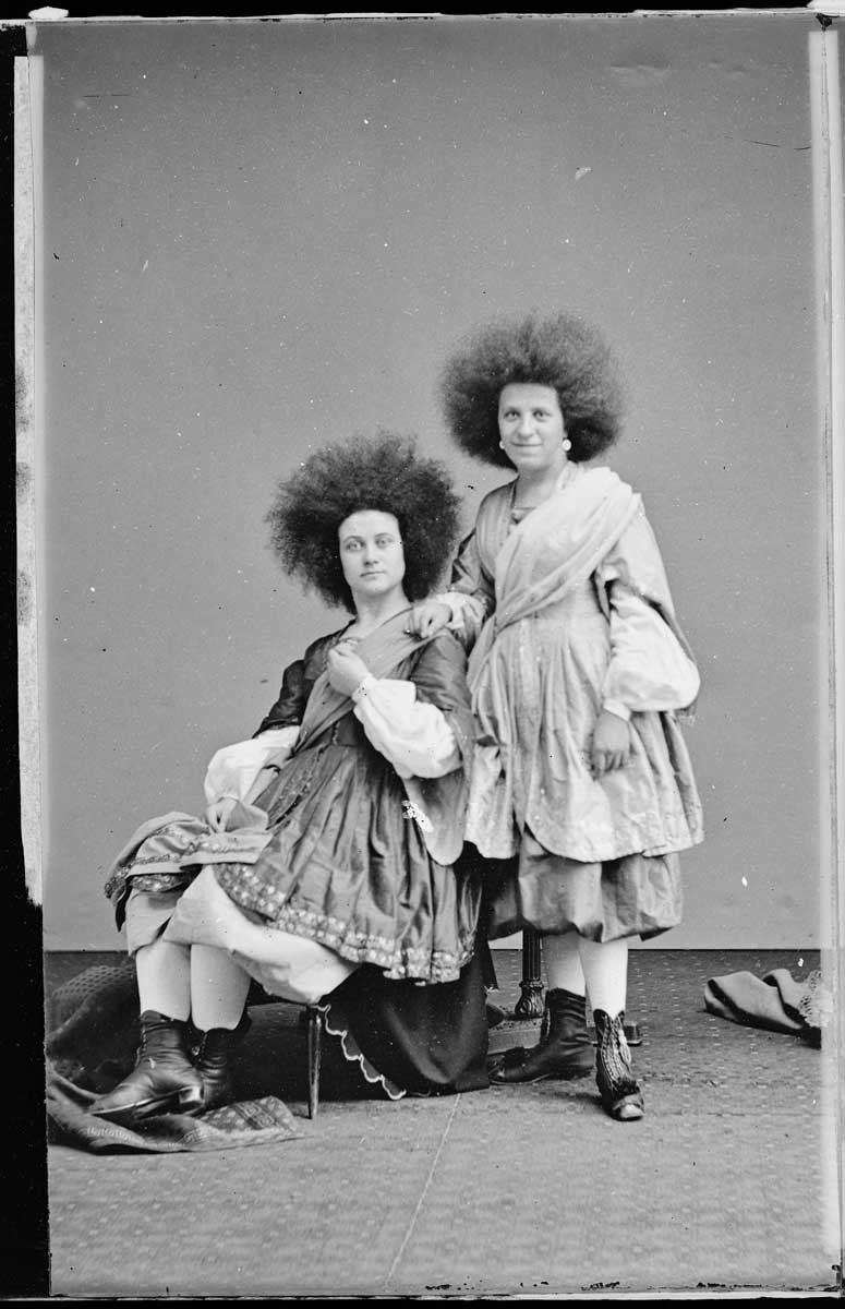 two circassian beauties smithsonian portrait