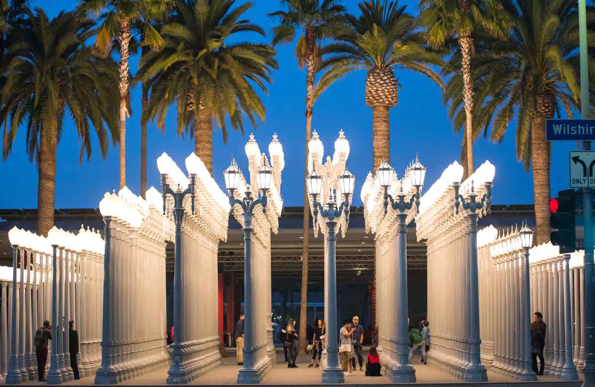 chris burden urban light LACMA