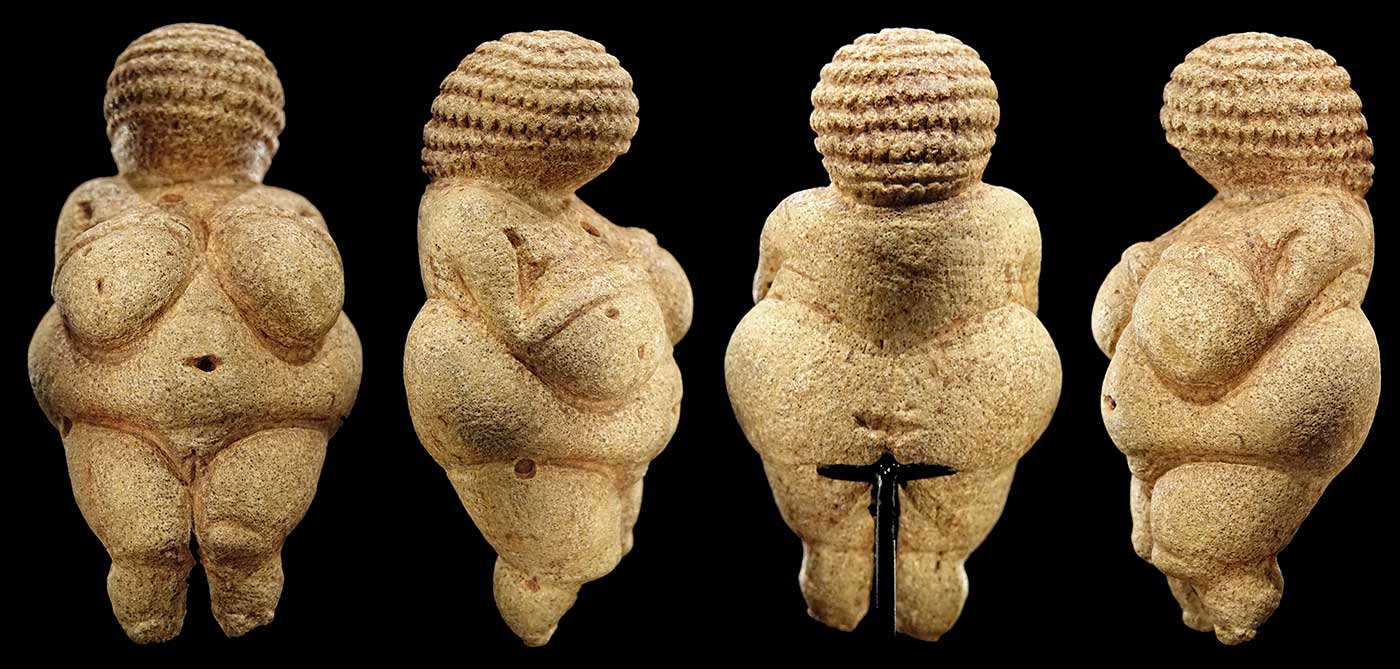 venus of willendorf all sides