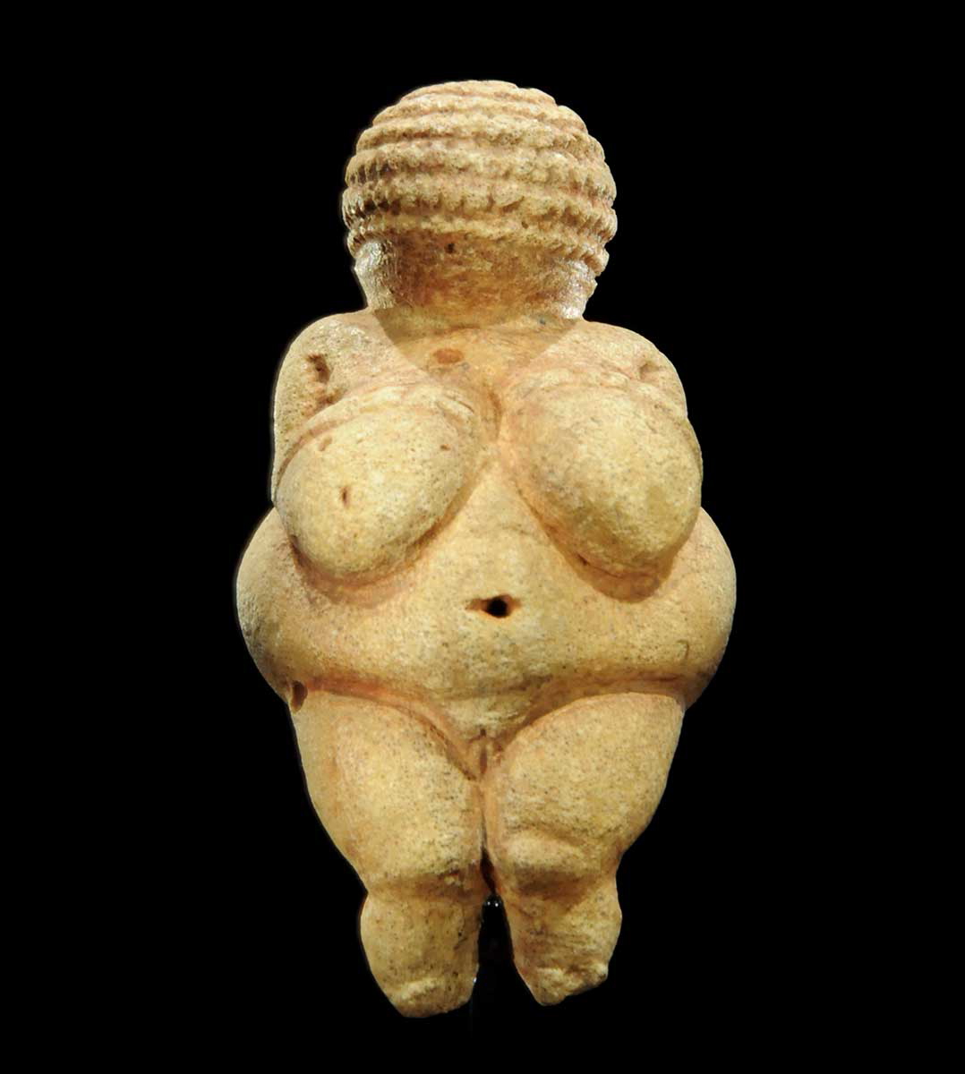 venus of willendorf front