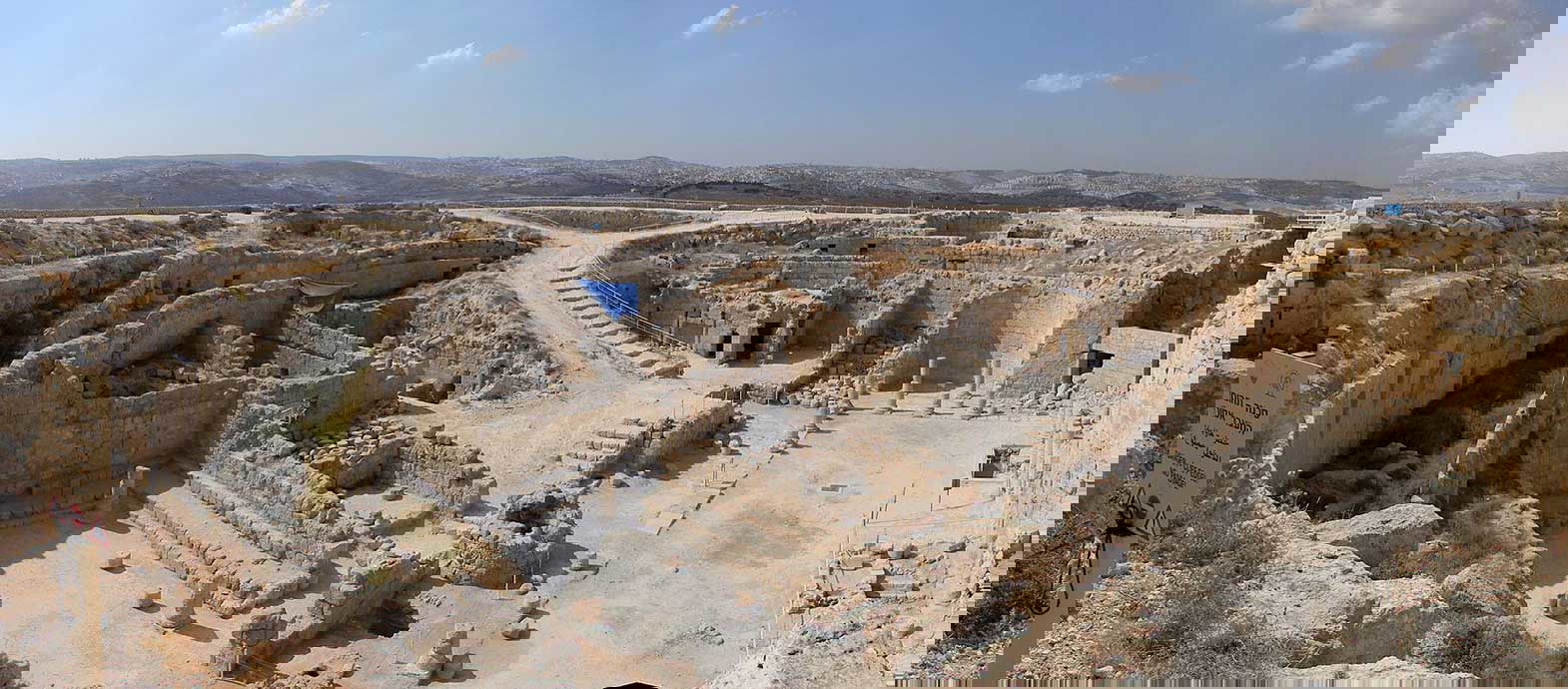 view of ruins herodium