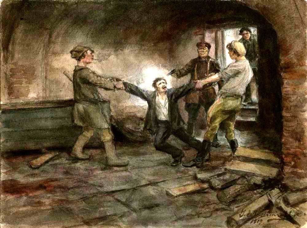 vladimir lenin cheka basement