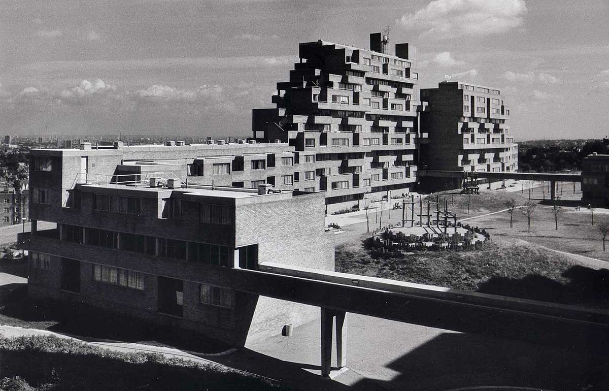 Dawsons Heights 1973 brutalist architecture