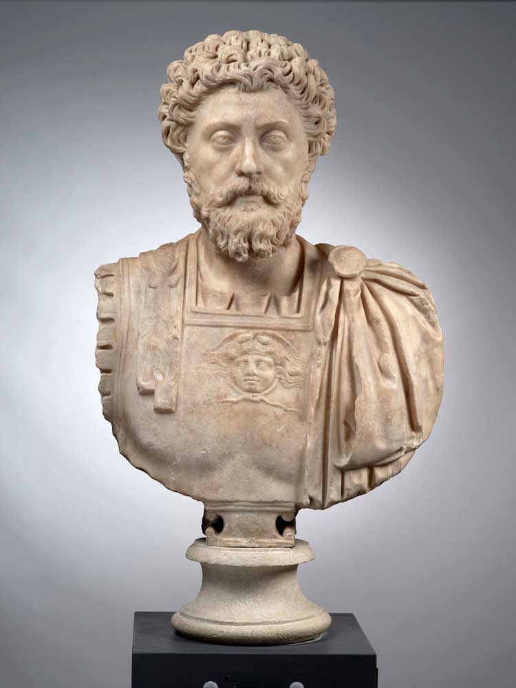 Marcus Aurelius Bust Sculpture