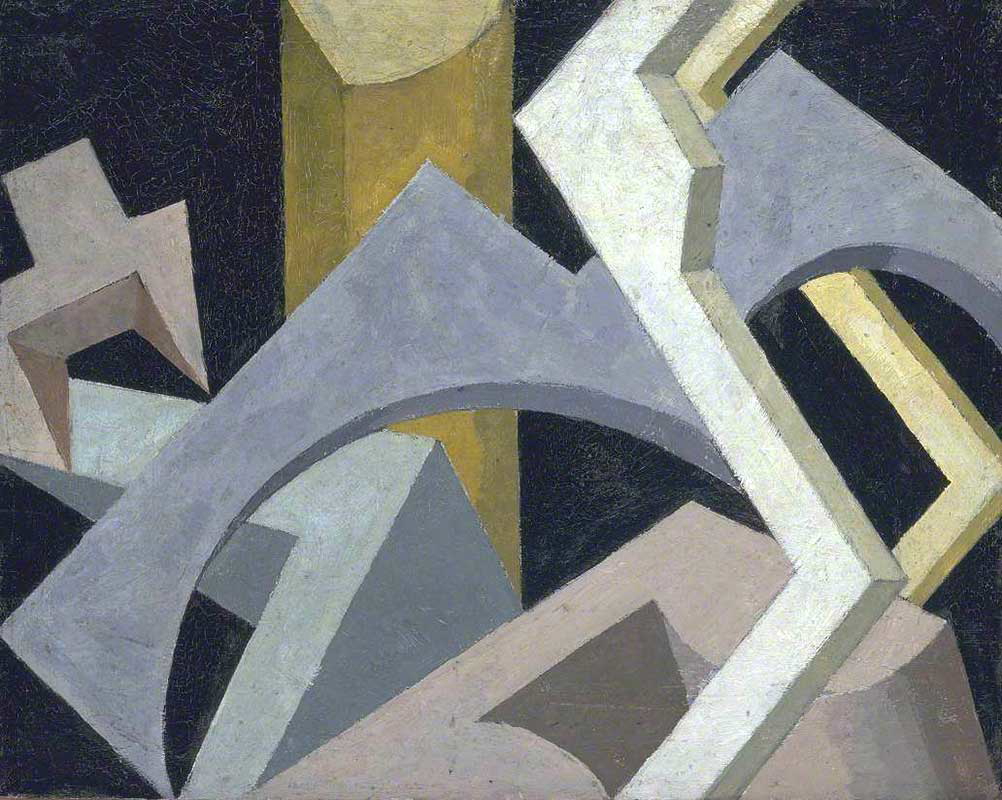 Dismorr, Jessica, 1885 1939; Abstract Composition