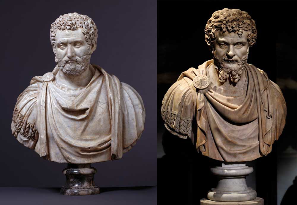 albinus septimius severus busts