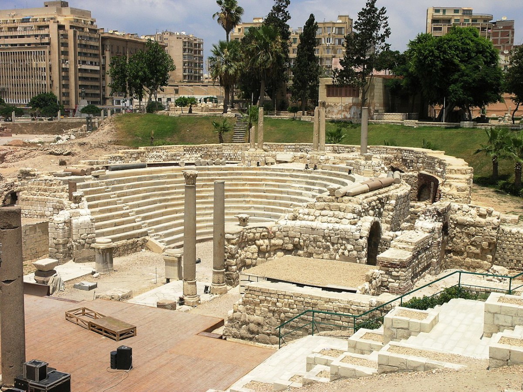 alexandria roman amphitheater