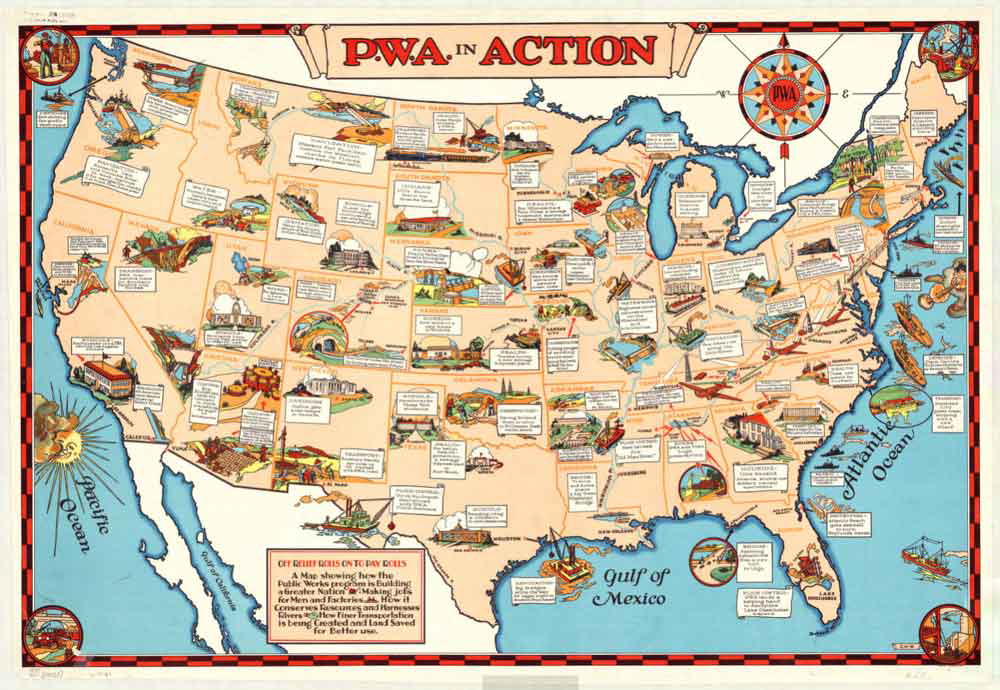 american political parties pwa 1935