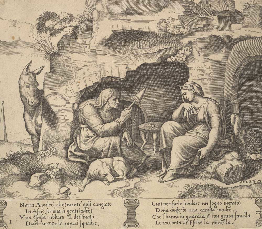 apuleius golden ass listening to woman