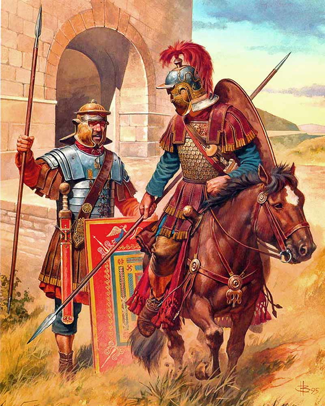 roman soldiers emperor aurelian army