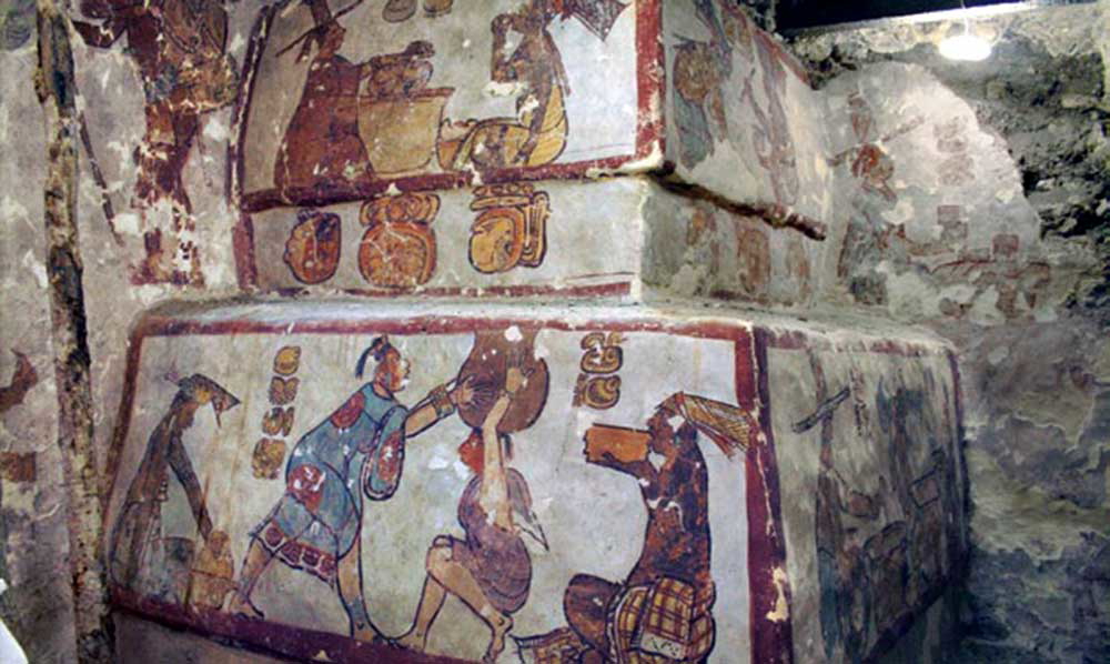 calakmul common people mural