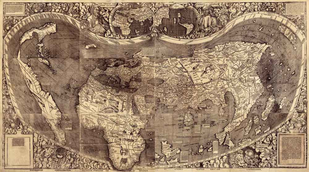 calida fornax waldsemuller first map america
