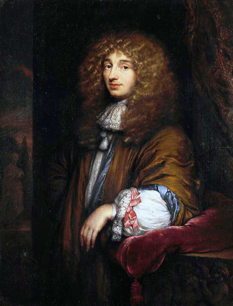 Christiaen Huygens II (1629 1695), by Caspar Netscher