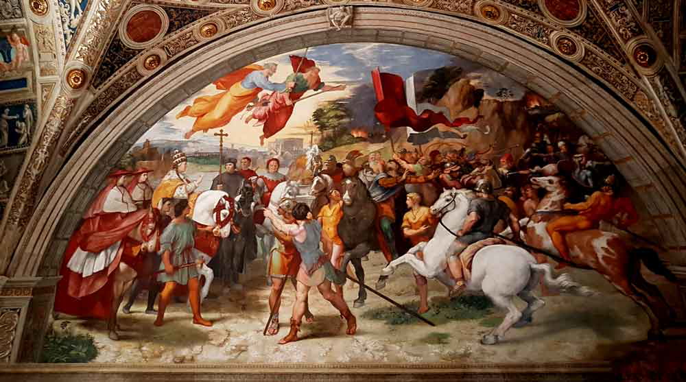 catholic pope leo the great attila