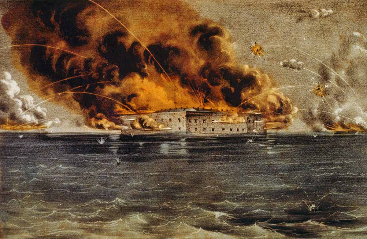 civil war general fort sumter