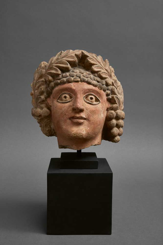dionysus egypt sculptural fragment