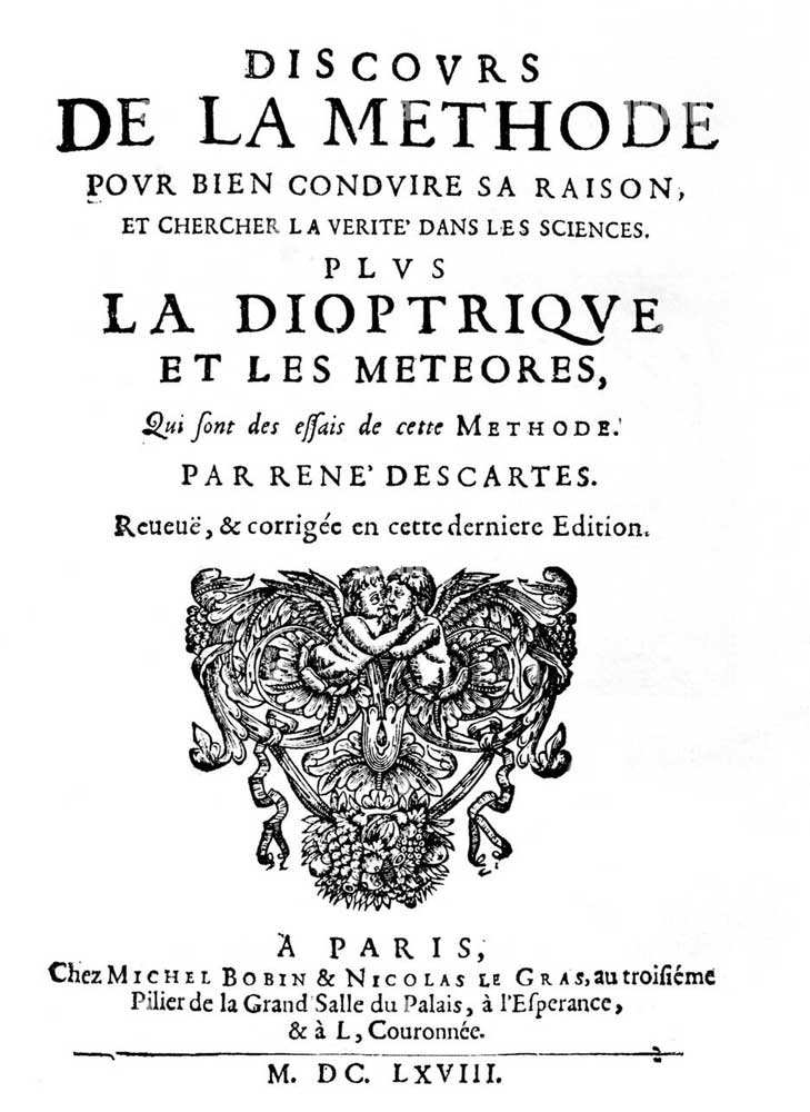 discourse on method frontispiece