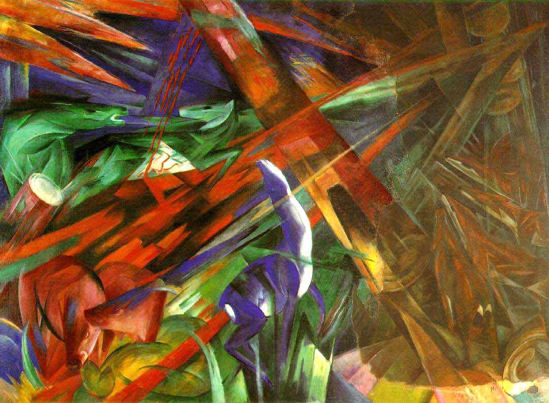 the fate animals franz marc