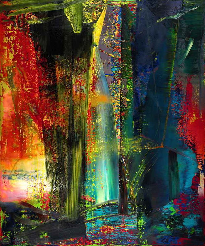 gerhard richter abstract painting