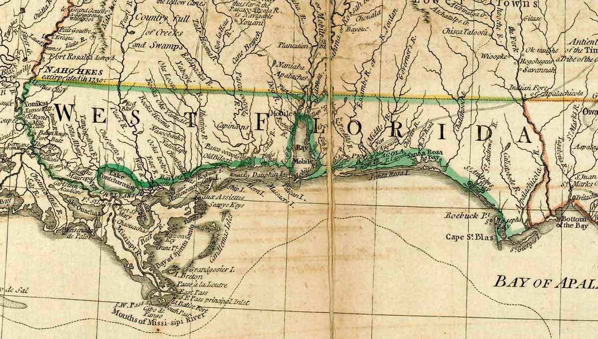gulf coast west florida map