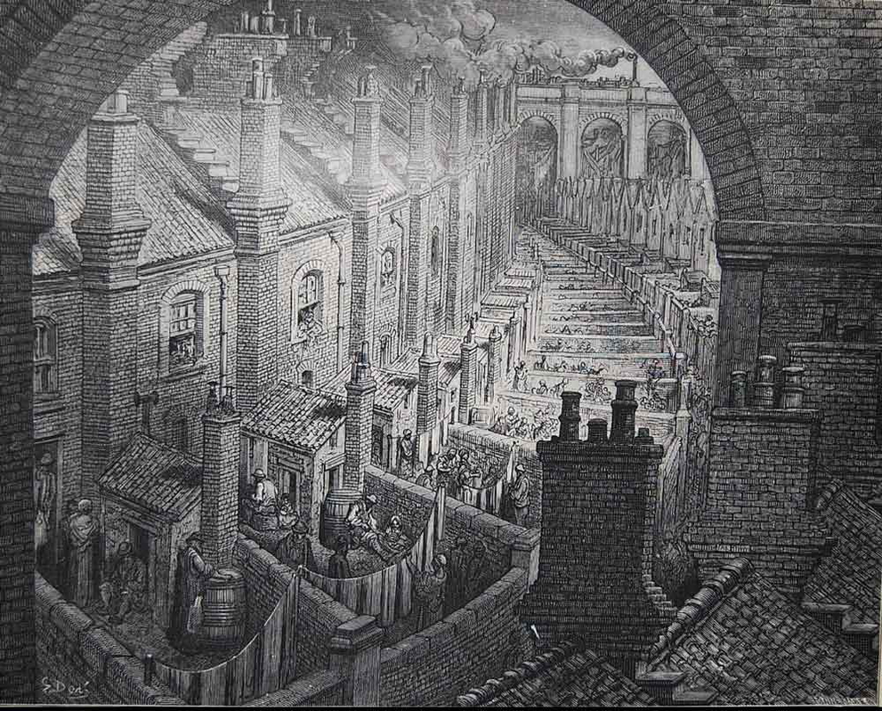gustavo dore over london slums working class