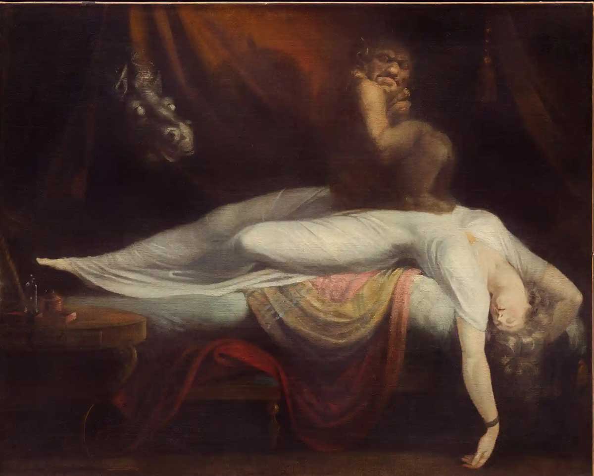 henry fuseli the nightmare painting