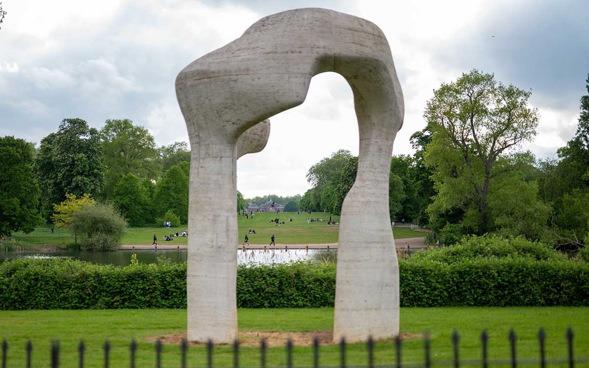 the arch public art sculpture 