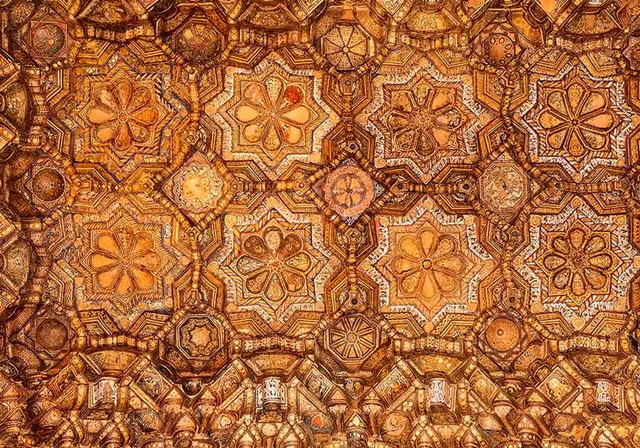 islamic architecture ceiling cappela palatina palermo