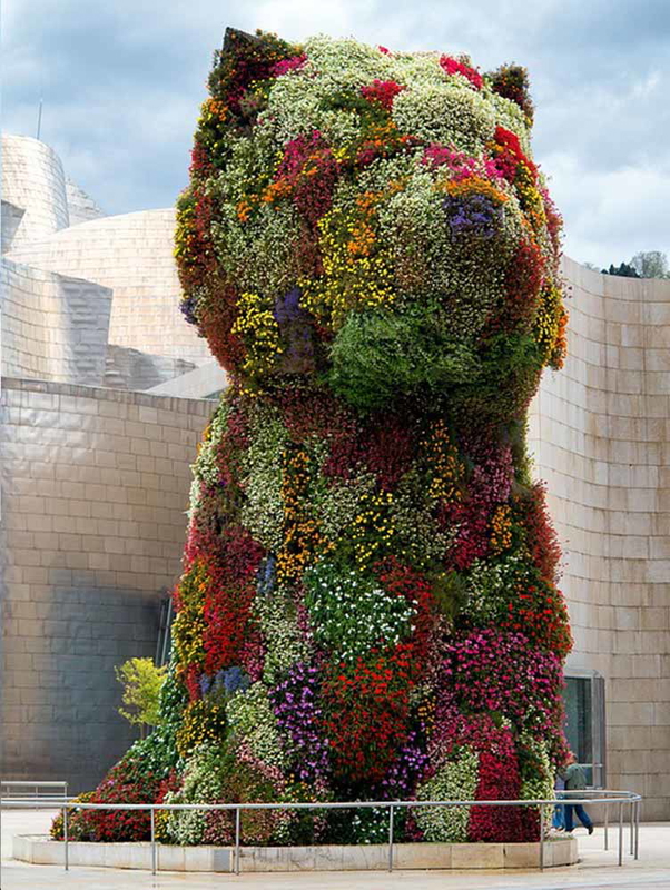 puppy guggenheim bilbao