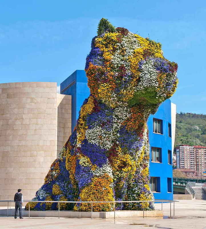 jeff koons puppy sculpture
