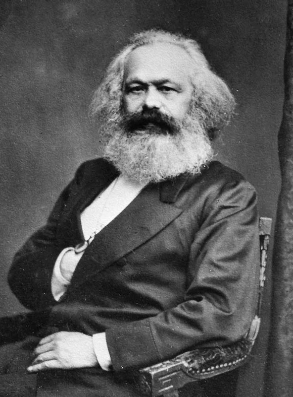 karl marx portrait dialectics philosophy