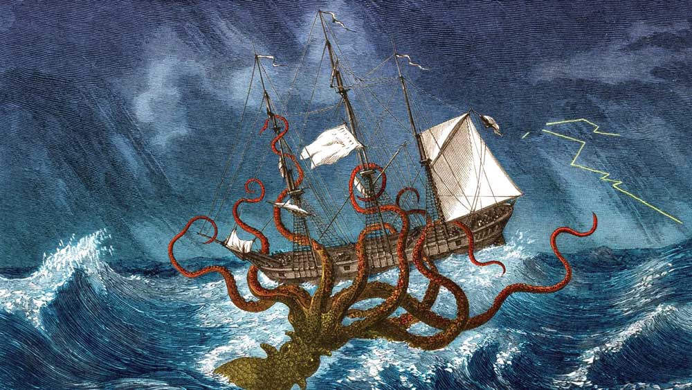 The Origins Of 5 Famous Sea Monsters And Water Legends