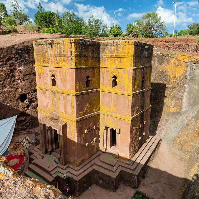 lalibela rock church ethiopian christianity