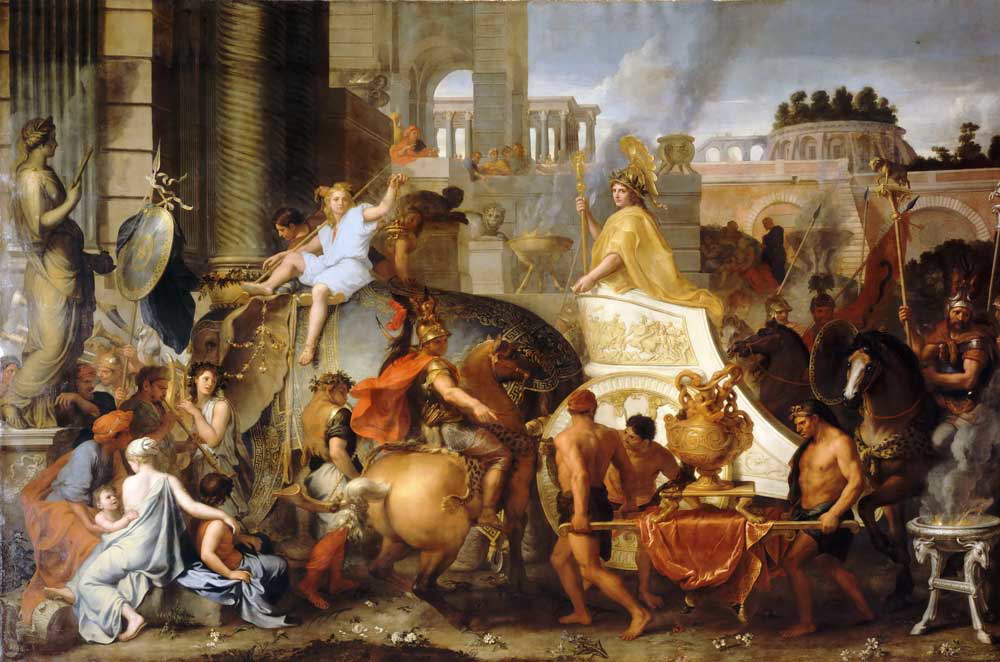 lebrun alexander babylon louvre