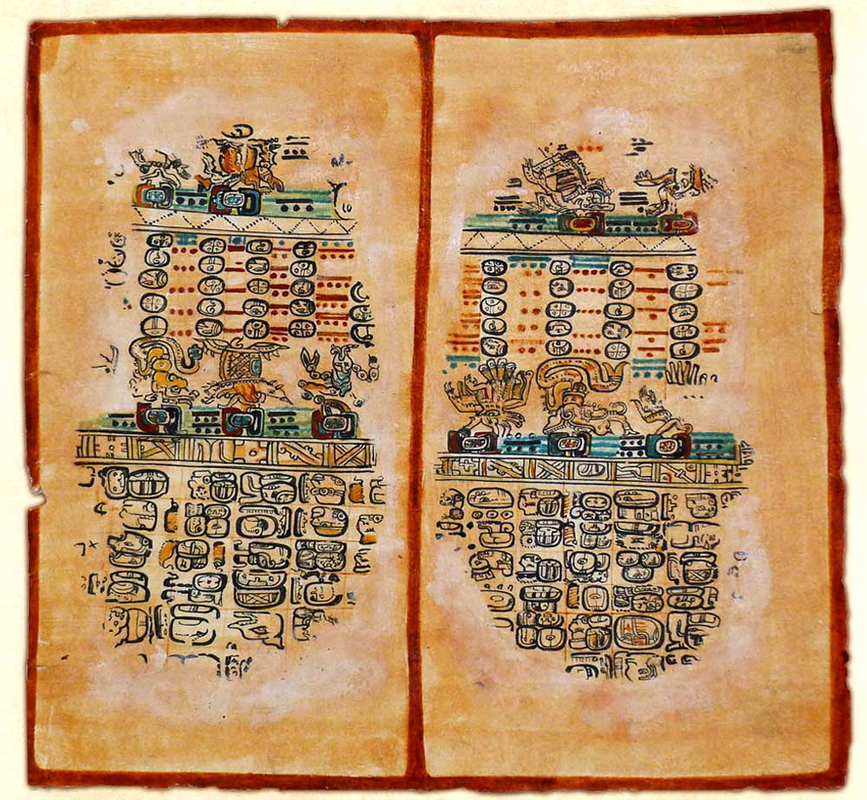 maya zodiac constellations signs paris codex