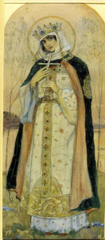 mikhail nesterov princess olga painting