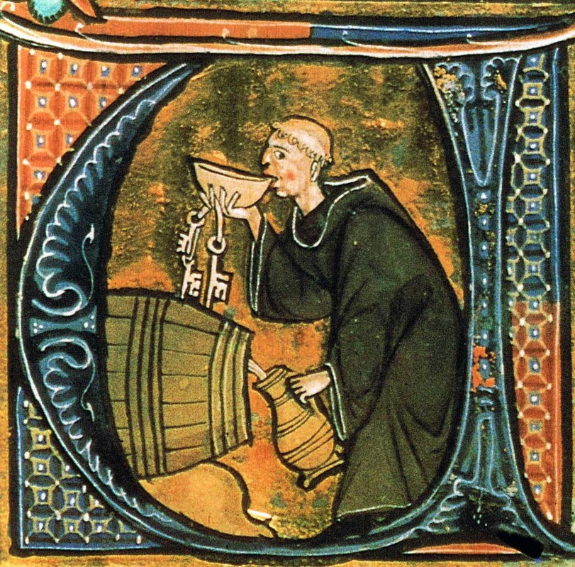 monk medieval beer