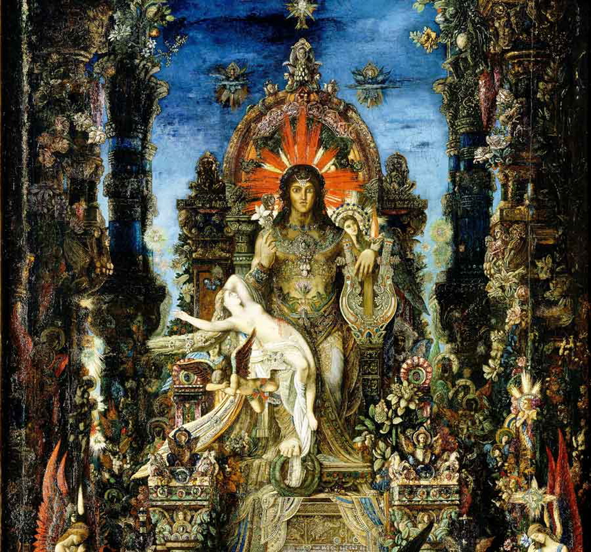 moreau gustave jupiter semele painting