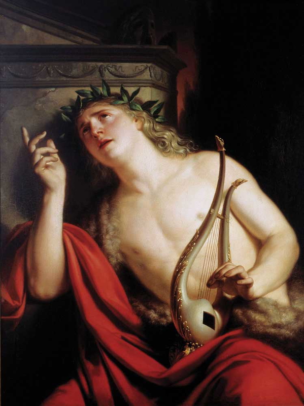 orpheus lament francesco caucig painting