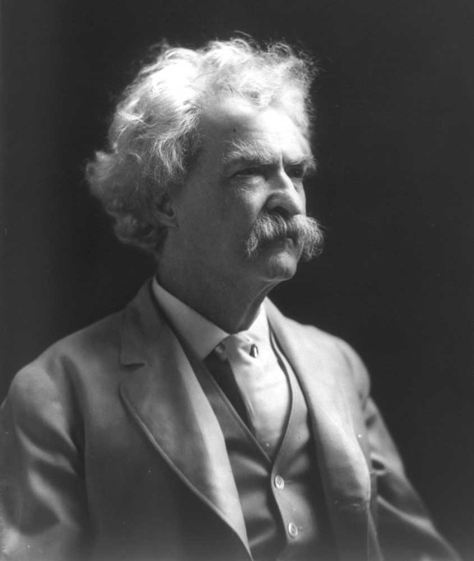 photograph mark twain