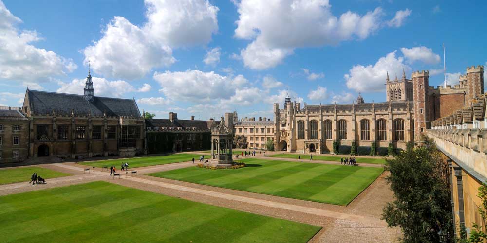 photograph trinity college cambridge