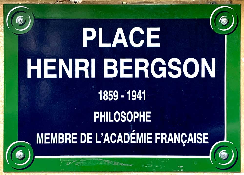 plaque henri bergson