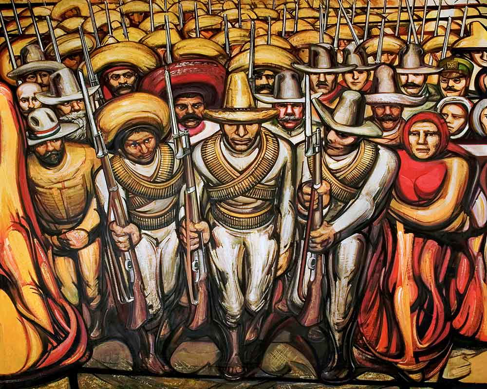 porfirismo a la revolucion siqueiros