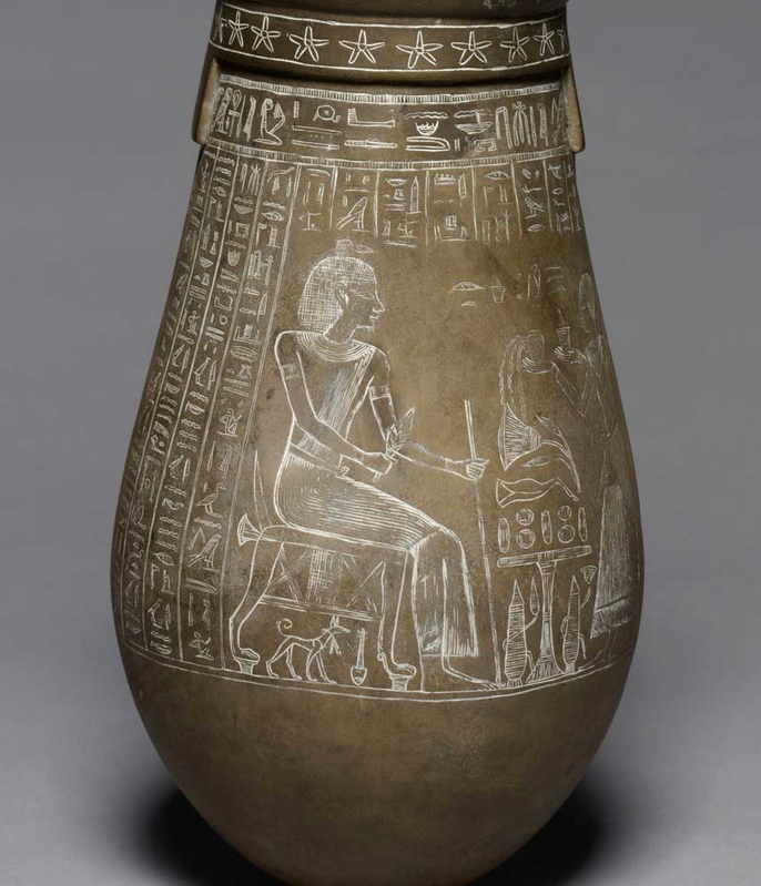 ptolemaic situla dog name