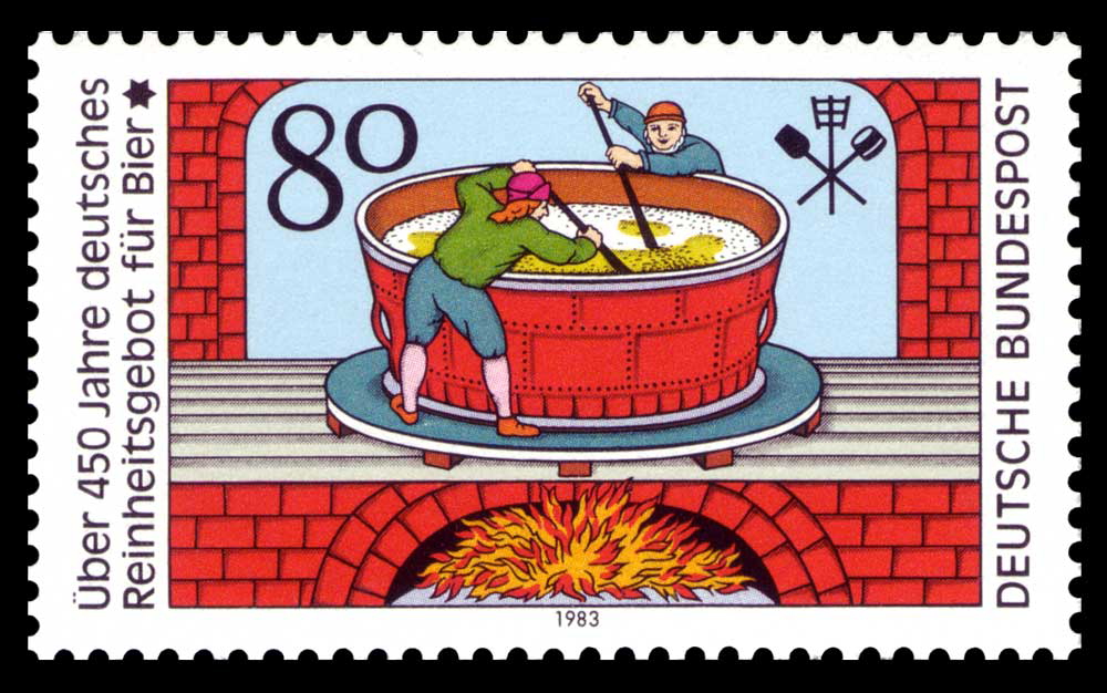reinheitsgebot stamp history of beer purity